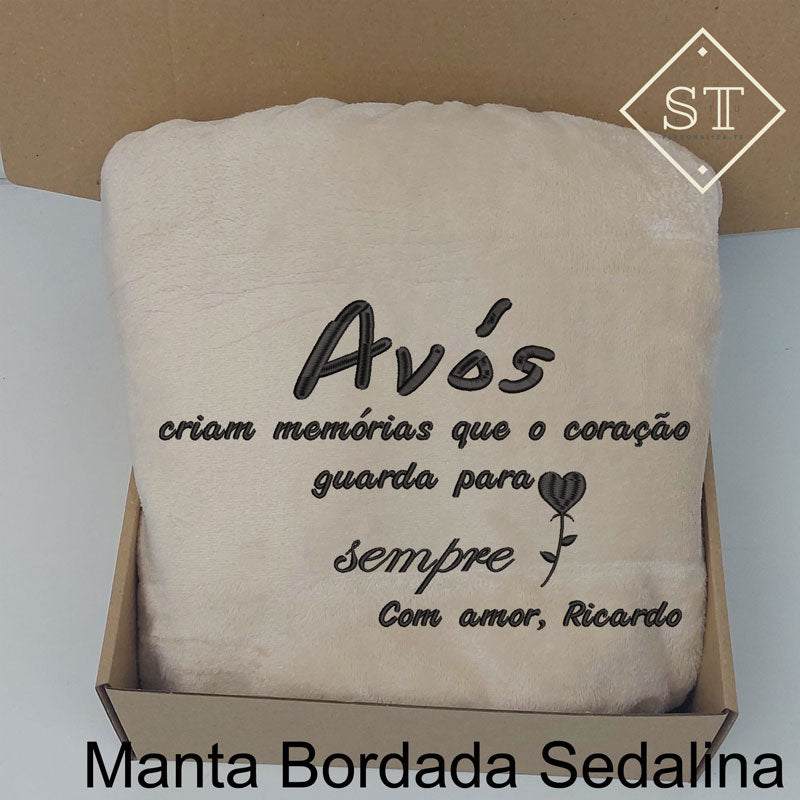 Manta Avós Criam Memórias que o Coração Guarda para Sempre