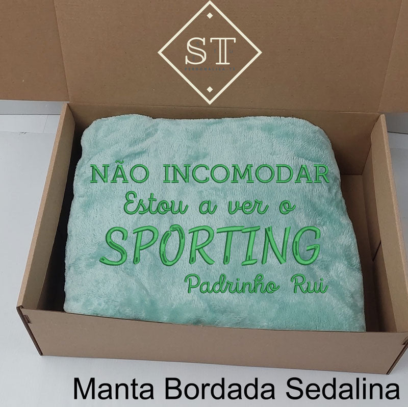 Manta Não Incomodar Sporting