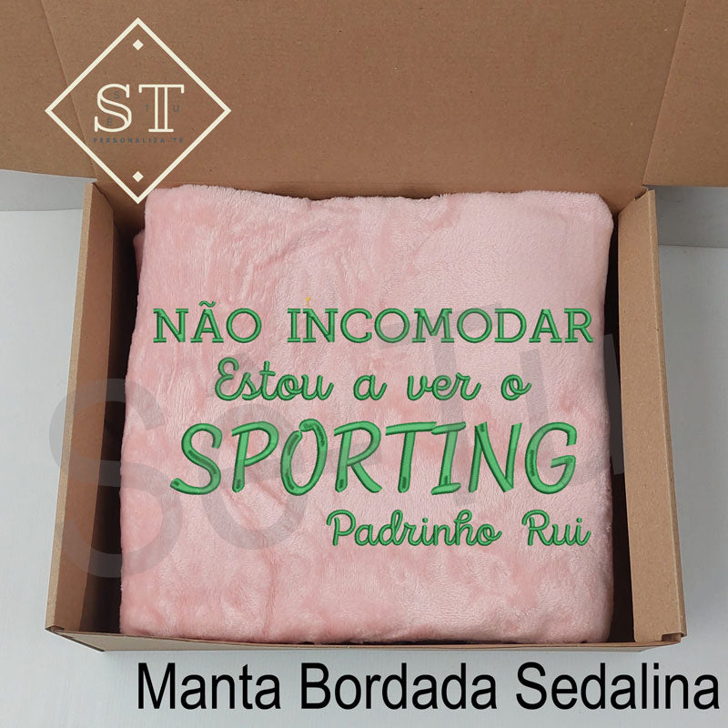 Manta Não Incomodar Sporting