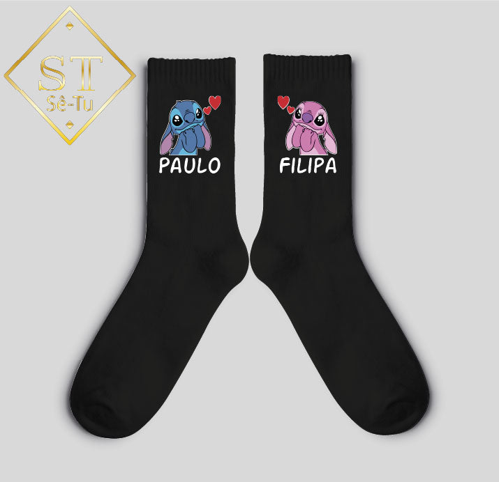 Calcetines Stitch & Angel