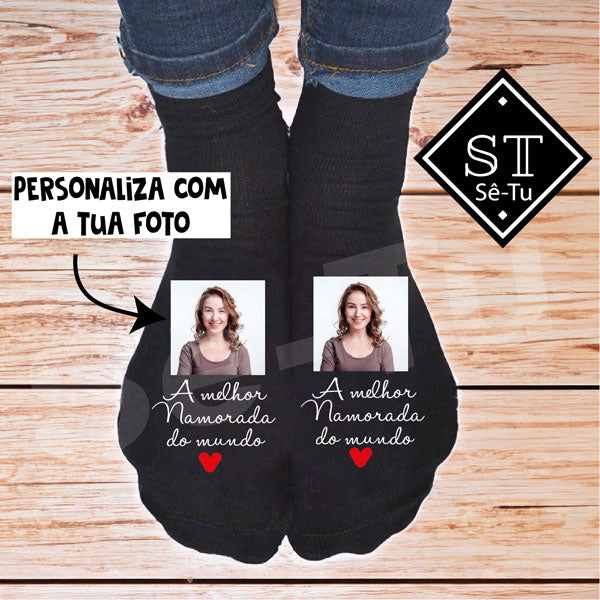 Calcetines con foto y nombre