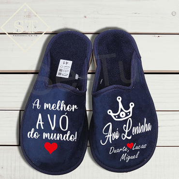 Chinelos Melhor Avó Do Mundo - Sê-Tu
