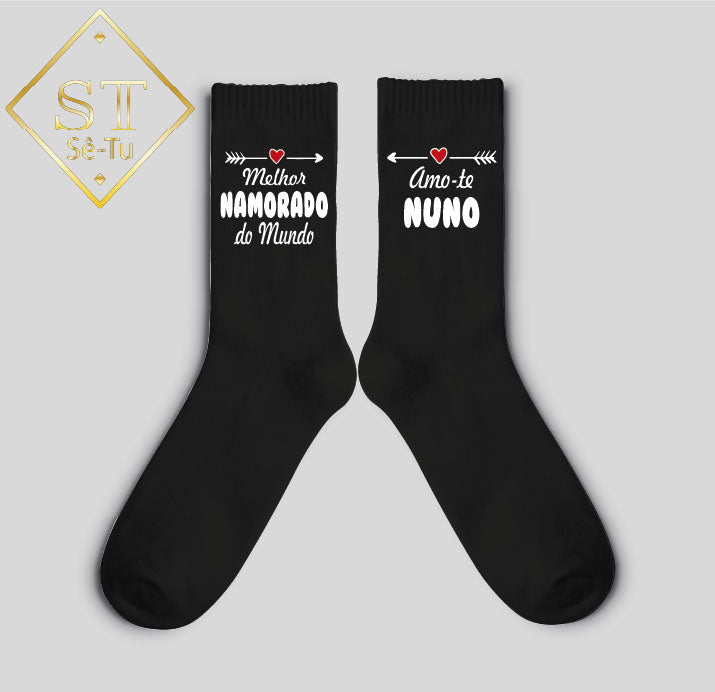 Calcetines del mejor novio del mundo