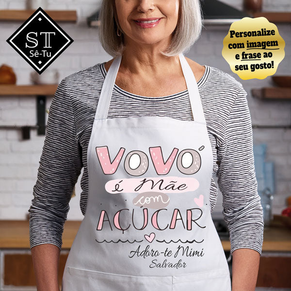 Grandma with Sugar Apron