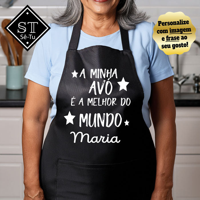 My Grandma is the Best in the World Apron
