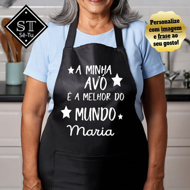 Avental A minha Avó é a Melhor do Mundo