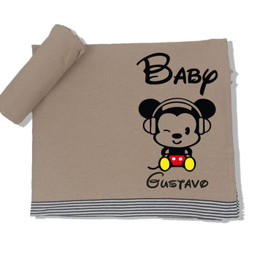 Toalha de Praia Mickey Baby