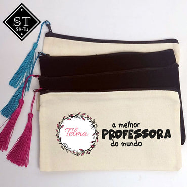 Best Teacher Crown Toiletry Bag