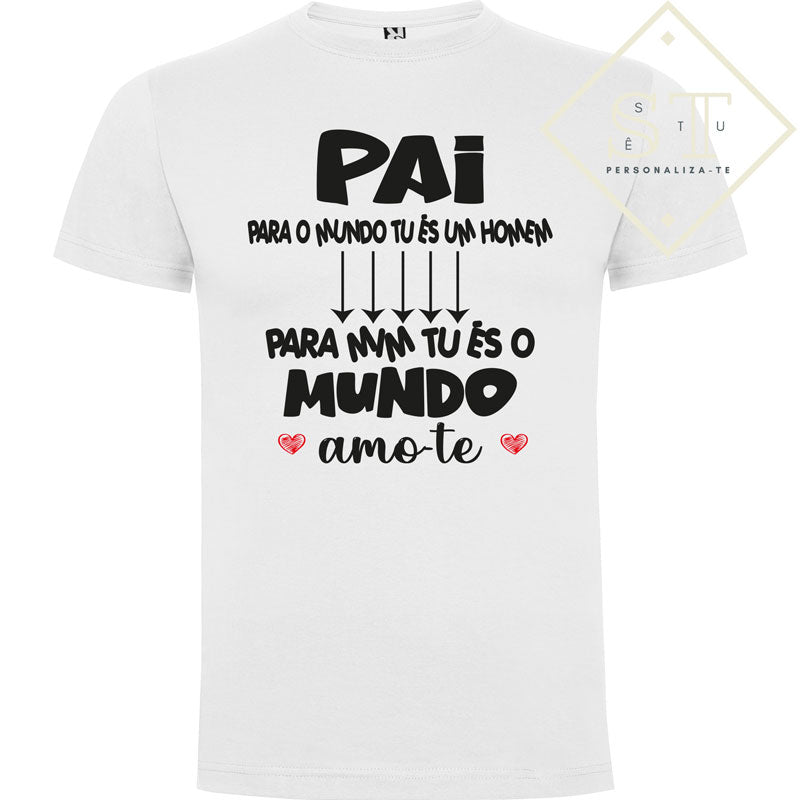 Camiseta Papá para el mundo