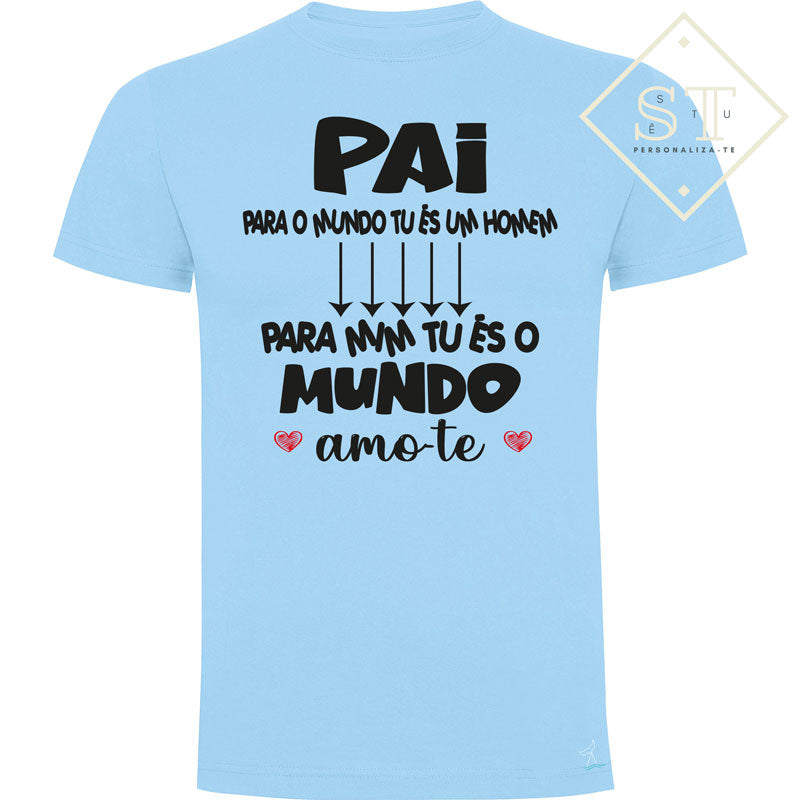 Camiseta Papá para el mundo