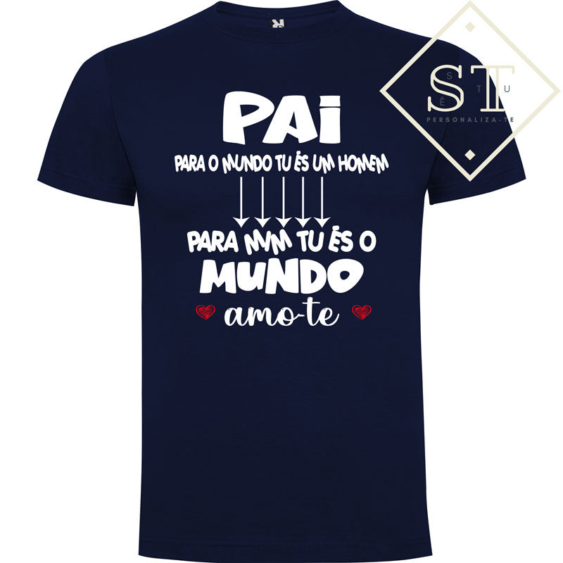 Camiseta Papá para el mundo