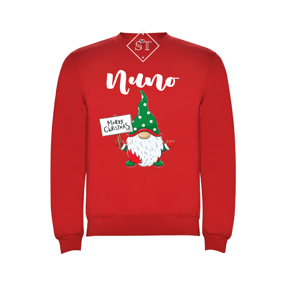 Sweatshirt Gnomos Natal - Mamã