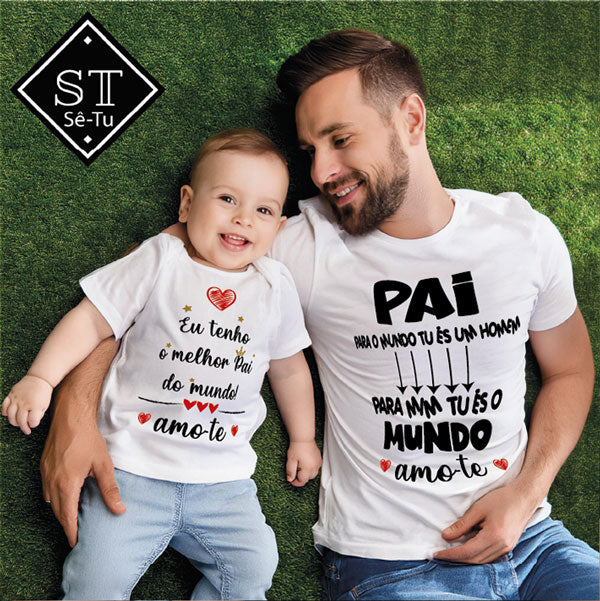Camiseta Papá para el mundo