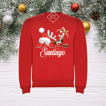 Sudadera con reno asomando - Papá
