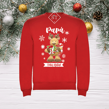 Sudadera de reno 2 - Papá