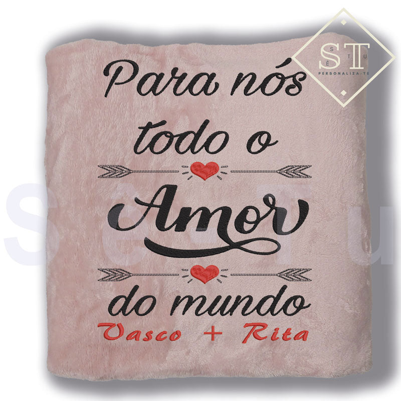 Para Nós Todo o Amor do Mundo Manta - Sê-Tu