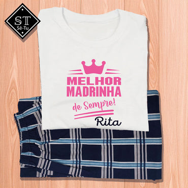 Pijama Melhor Madrinha de Sempre