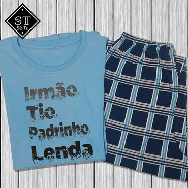 Pijama Irmão Padrinho Lenda