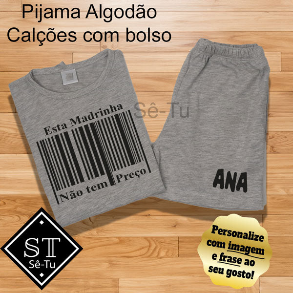 Pijama Verão Madrinha sem Preço