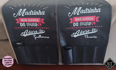 Embroidered Remote Control Holder Let's Write a Movie Together