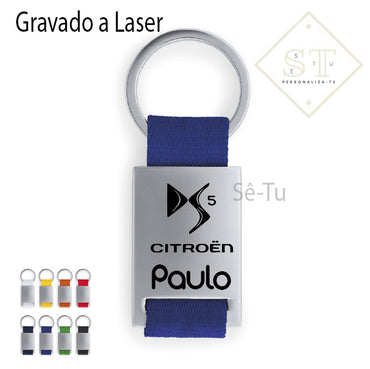 Llavero Citroën con nombre