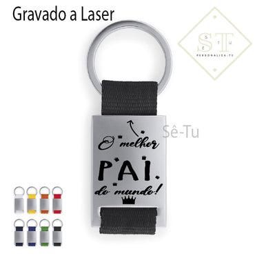 El mejor papá del mundo llavero