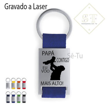 Padre Contigo Vuelo Más Alto Llavero