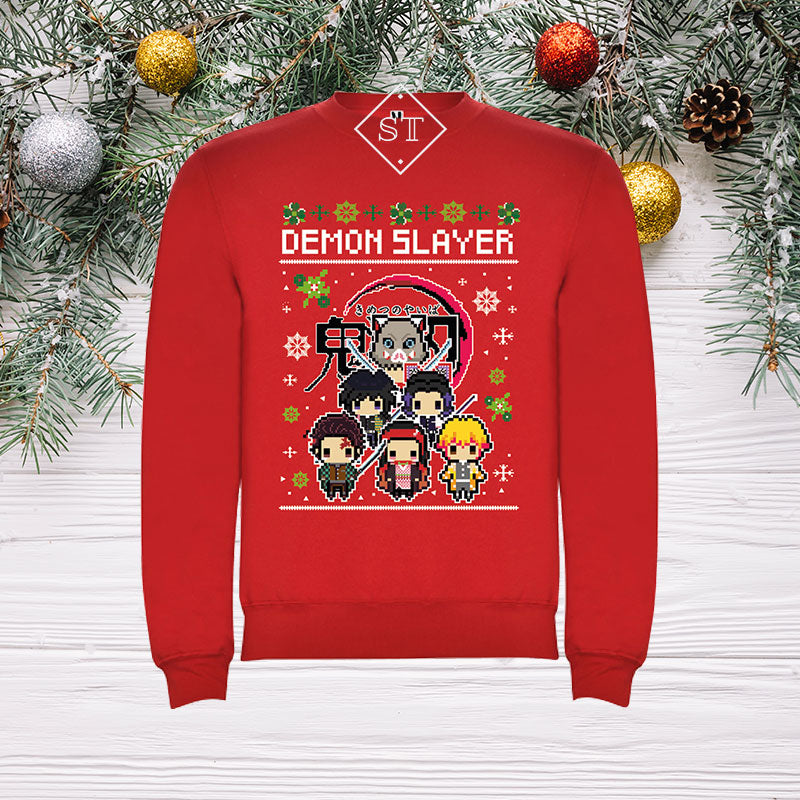 Demon Slayer 3 Christmas Sweatshirt - Kids