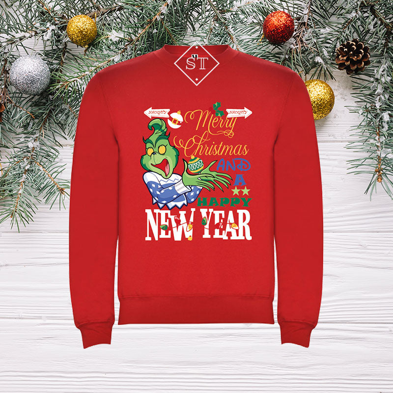 Sudadera navideña del Grinch para adultos