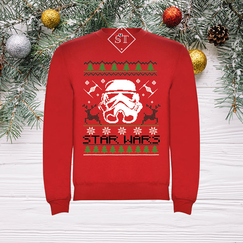 Sudadera navideña de Star Wars para adultos