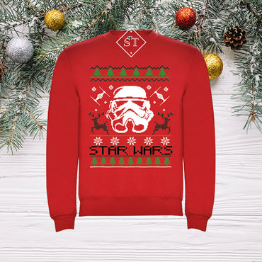 Sudadera navideña de Star Wars para niños
