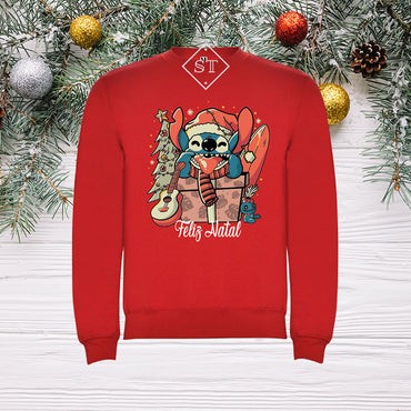 Sudadera navideña de Stitch 2 para niños