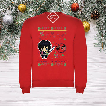 Sudadera navideña de Demon Slayer 2 para niños