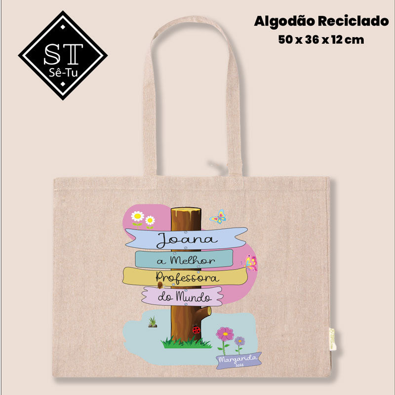 Totte Bag Melhor Professora do Mundo