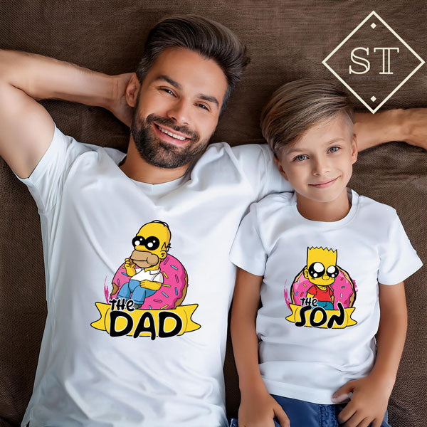 Simpsons Father & Son T-Shirt Set