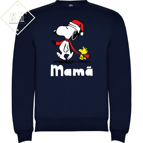 Snoopy Christmas Sweatshirt - Mom