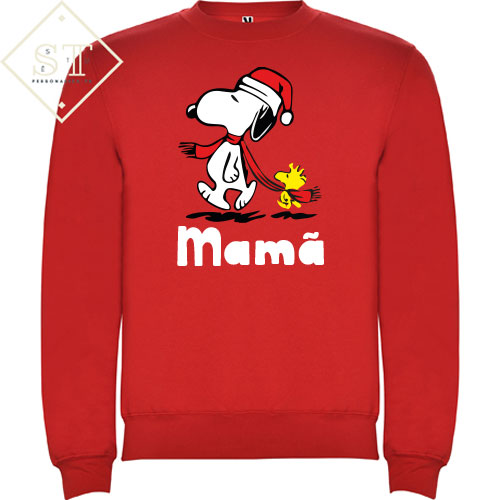 Snoopy Christmas Sweatshirt - Mom