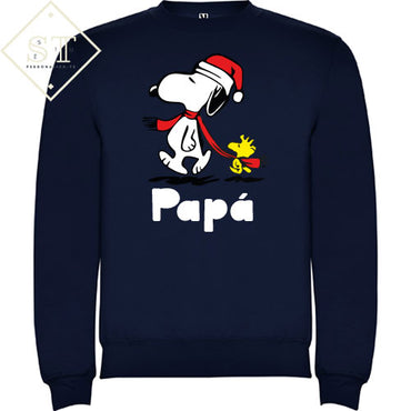 Sweatshirt Snoopy Natal - Papá