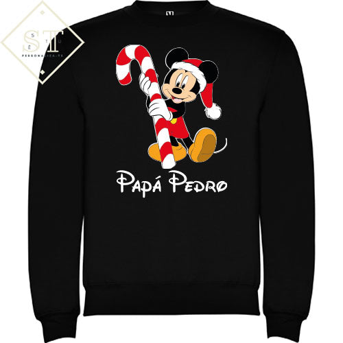 Sweatshirt Mickey Natal - Papá
