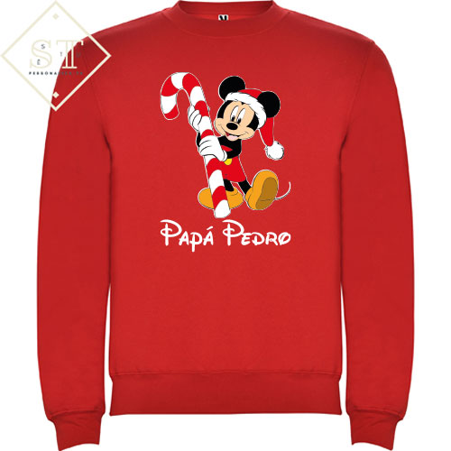 Sweatshirt Mickey Natal - Papá