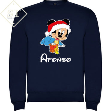 Sudadera navideña de Mickey - Niños