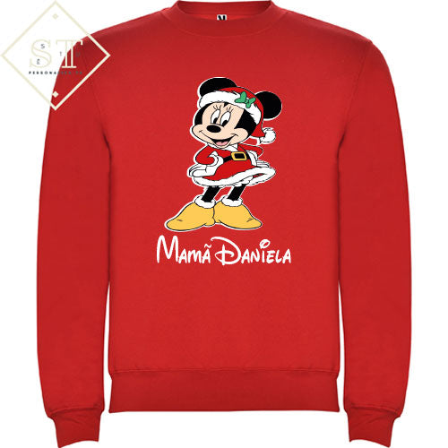 Sweatshirt Mickey Natal - Mamã