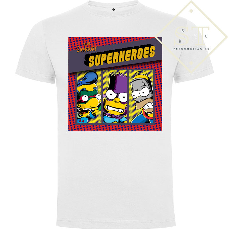 T-shirt The Simpson Super Heroes
