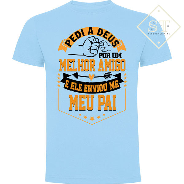 Father & Son T-Shirt Set Ask God