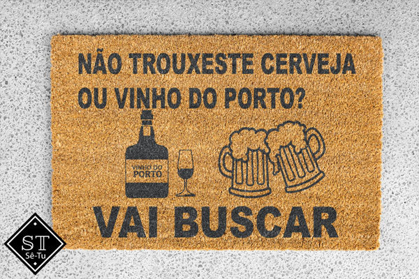 ¿Trajiste cerveza o vino de Oporto?