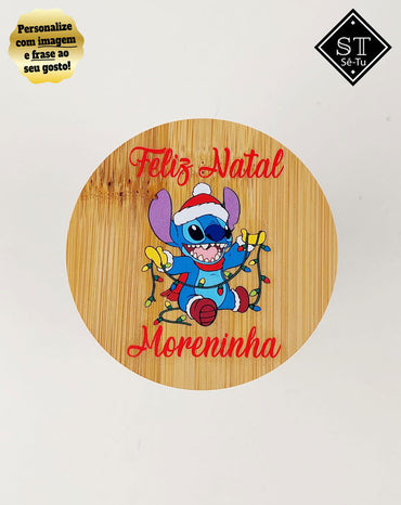 Vela Perfumada de baunilha Stitch