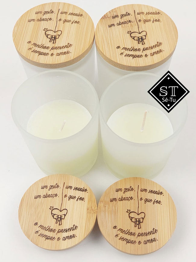 Vanilla Scented Candle Who teaches with love...