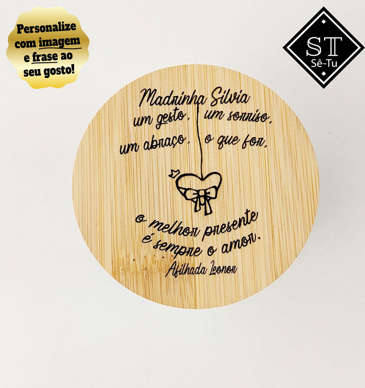 Vanilla Scented Candle Who teaches with love...