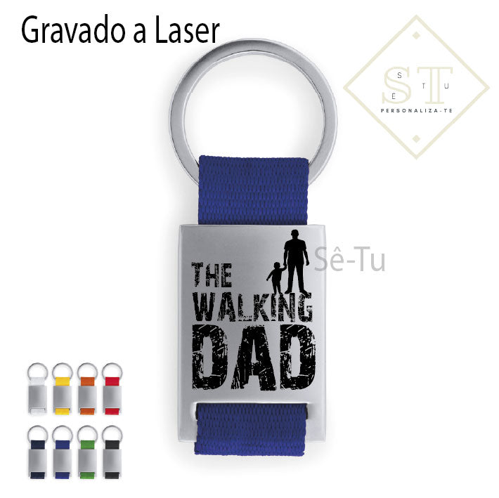 Walking DAD Keychain