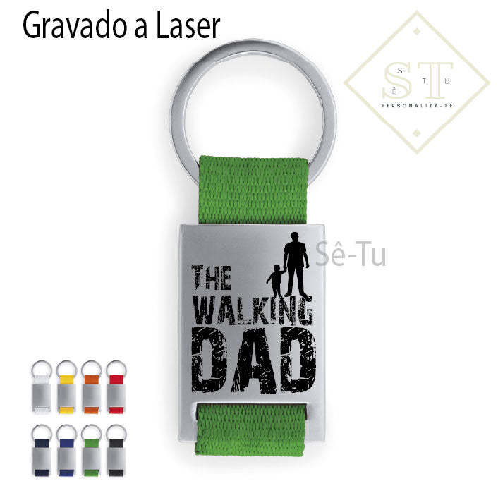 Walking DAD Keychain